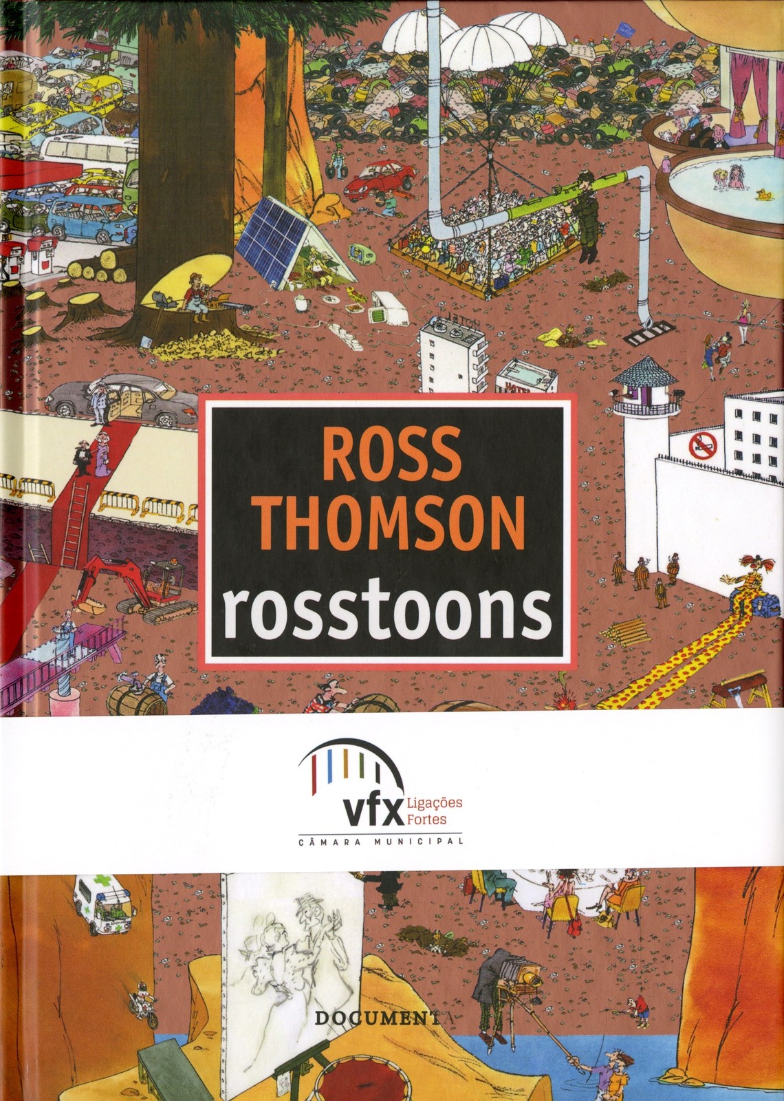 Catálogo da Exposição Ross Thomson, Rosstoons