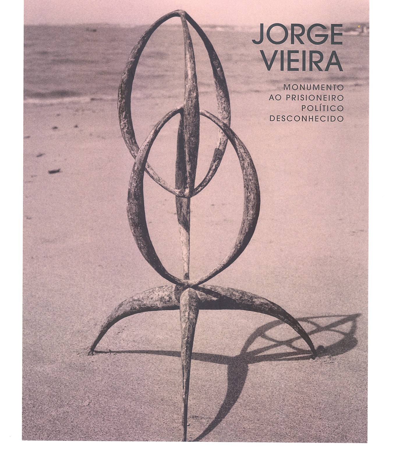 Catálogo da exposição Jorge Vieira, Monumento ao Prisioneiro Político Desconhecido