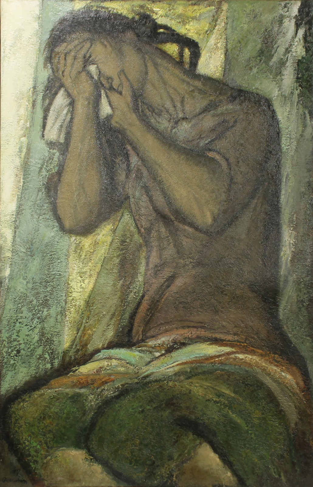  'Mulher chorando', 1949