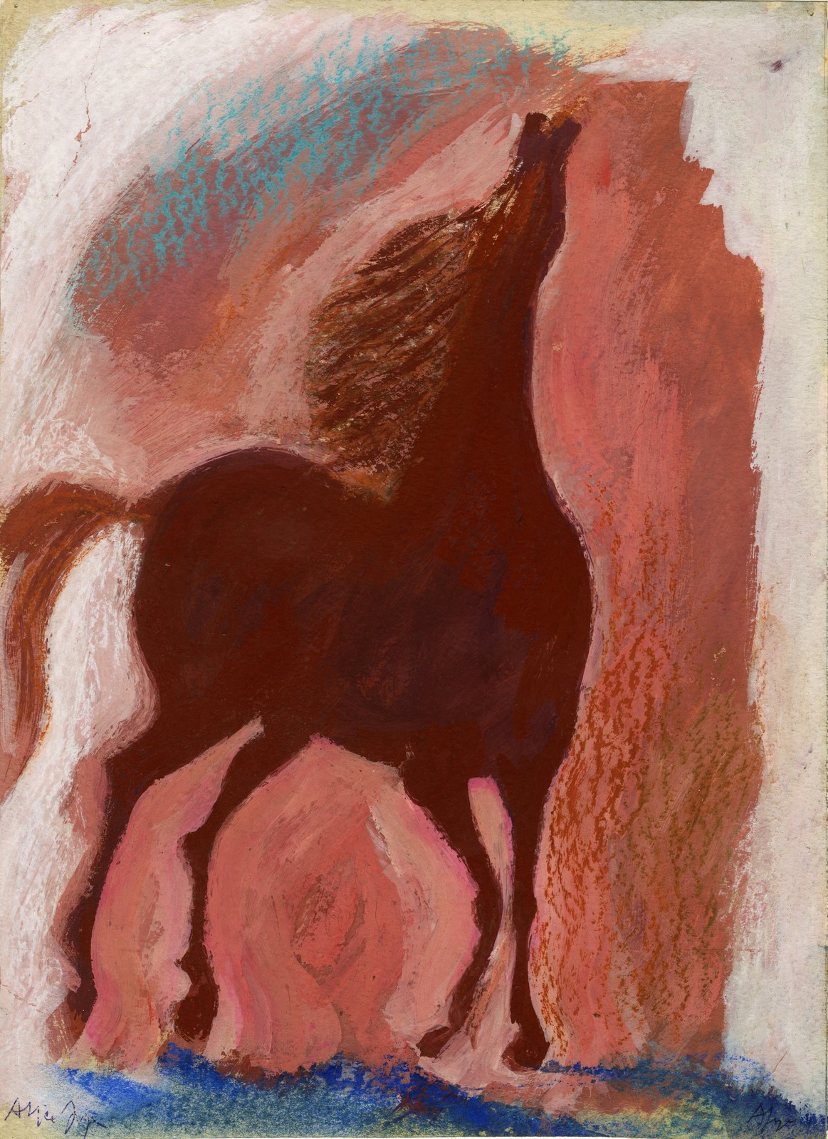 'O cavalo e a estrela', cerca de 1988