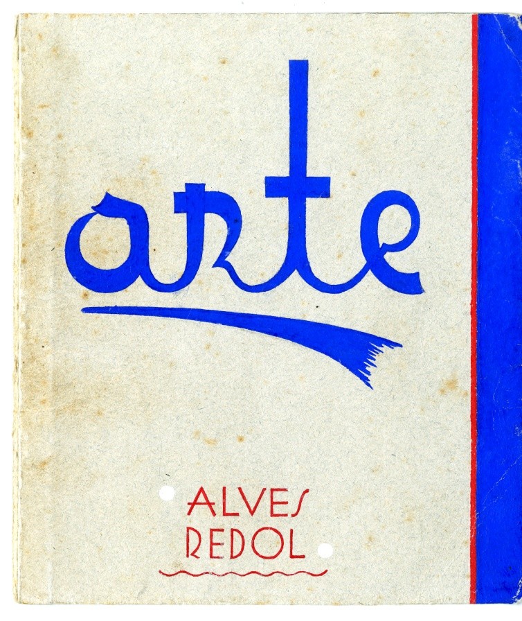 'Arte', capa de Júlio Goes, Vila Franca de Xira: Alves Redol, 1936