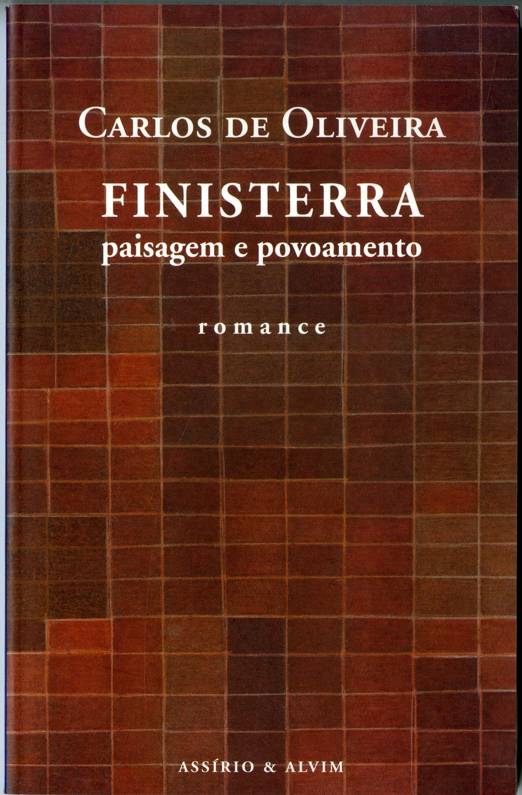 'Finisterra: paisagem e povoamento': romance por Carlos de Oliveira, capa de Carlos de Oliveira, ...