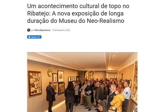 Mário Beja Santos sobre a nova exposição