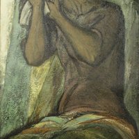 'Mulher chorando', 1949