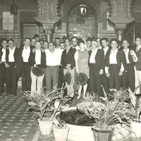 Manuel da Fonseca na Casa do Alentejo, em Lisboa, 1970