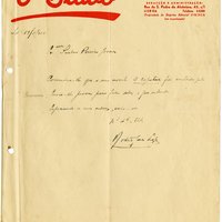 “Exmo. Senhor Pereira Gomes…”, por Rodrigues Lapa. Lisboa: 'O Diabo', 19 mai. 1936