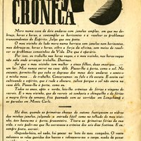 'Crónica', por Pereira Gomes.  In 'O Diabo', nº 267, 4 nov. 1939