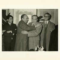  Alves Redol com os amigos Emílio Diniz Lopes e Antero Ferreira, anos 20, 1924-5?.