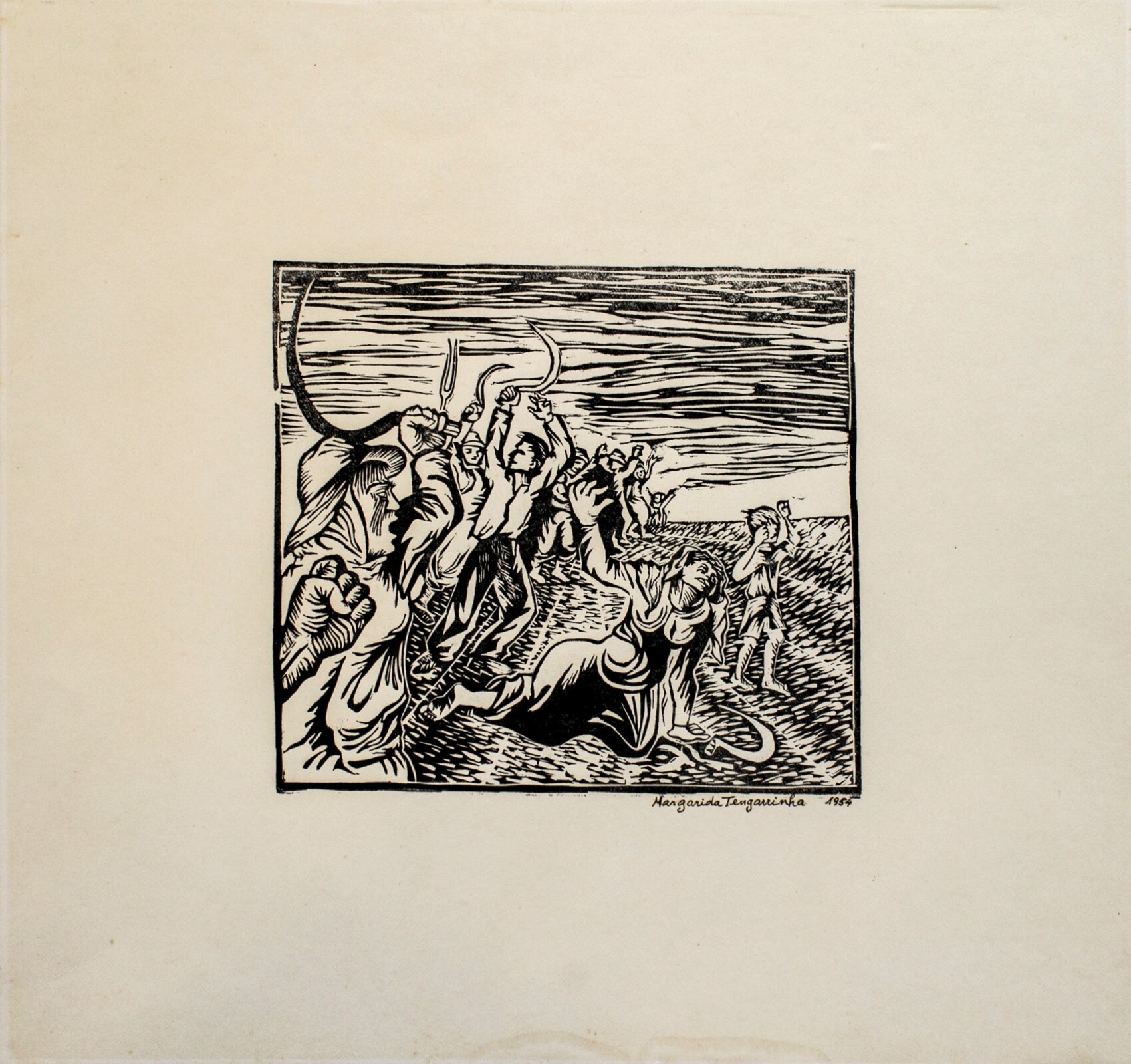 Margarida Tengarrinha, Morte de Catarina Eufémia, 1954, col. MNR