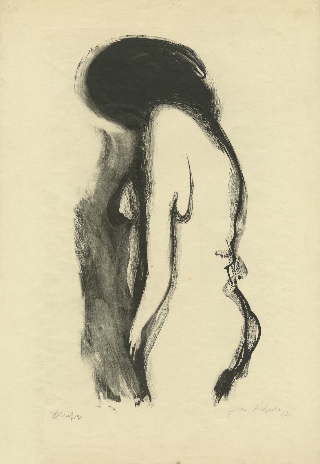 Sem título, Litografia, 1963