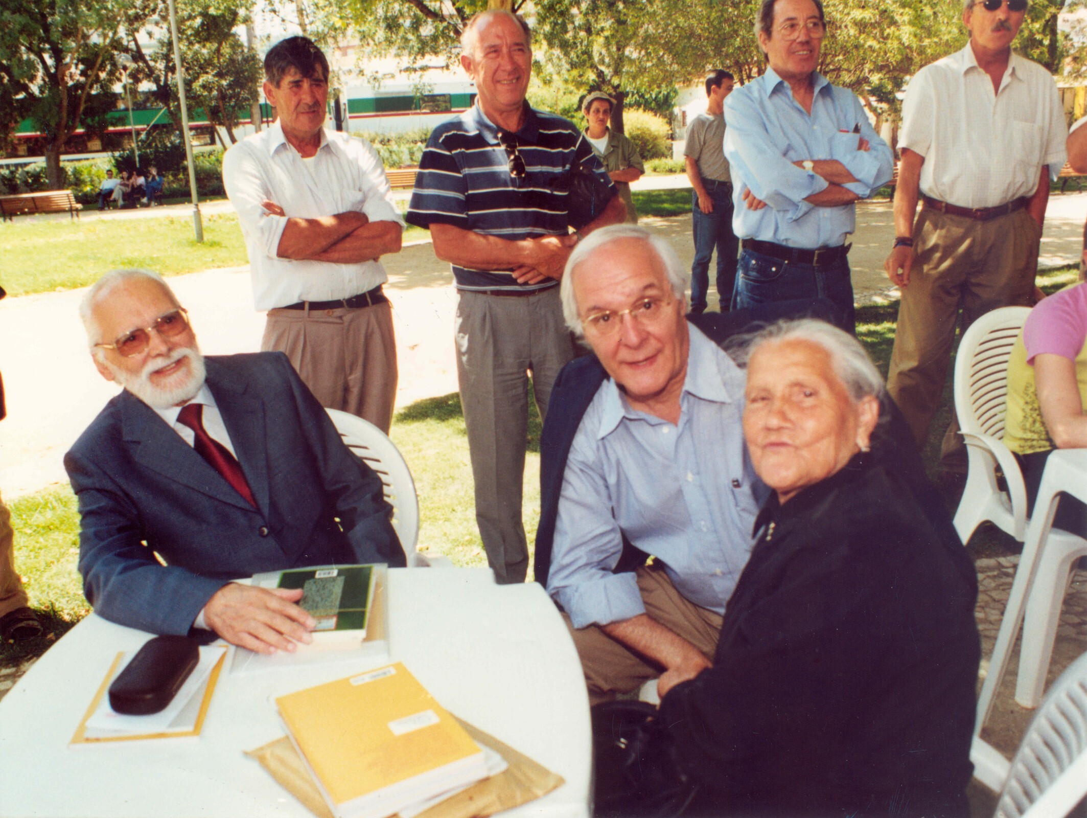 Baptista Bastos na homenagem a Alves Redol, Vila Franca de Xira, 2001
