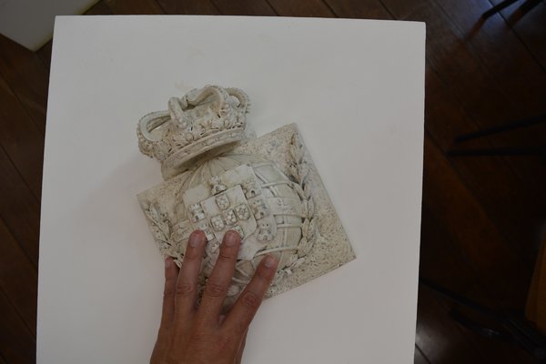 Réplica 3D - Pedra de Armas do Rei D. João VI (Museu Municipal de Vila Franca de Xira)