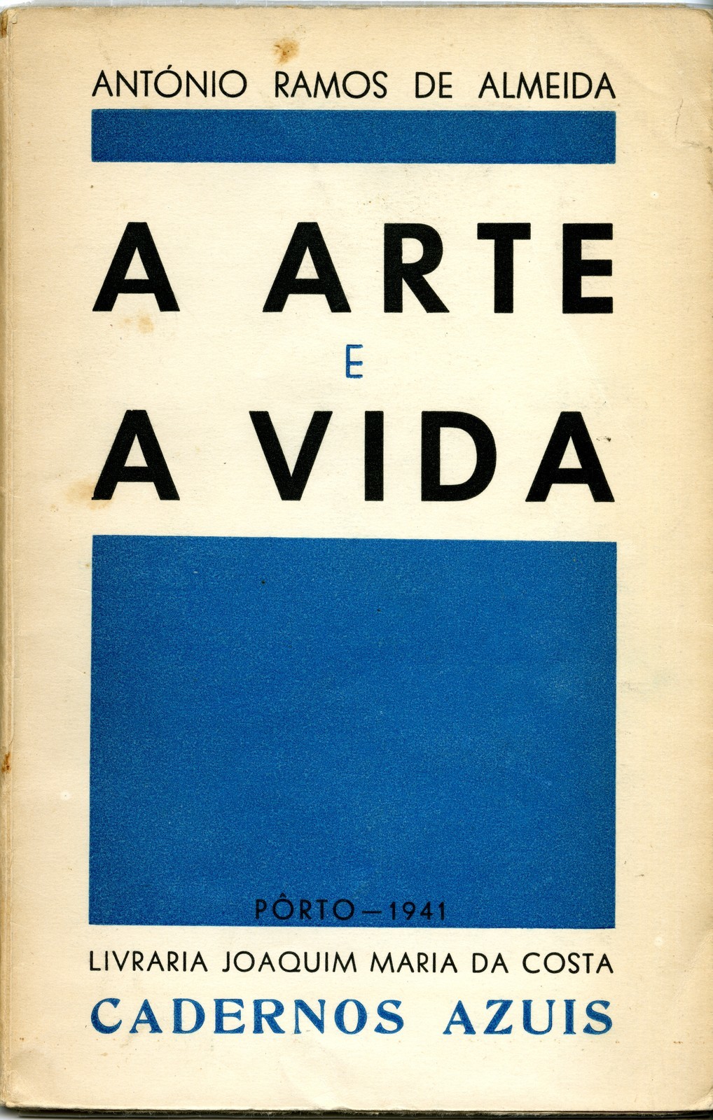 A Arte e a Vida, 1941.