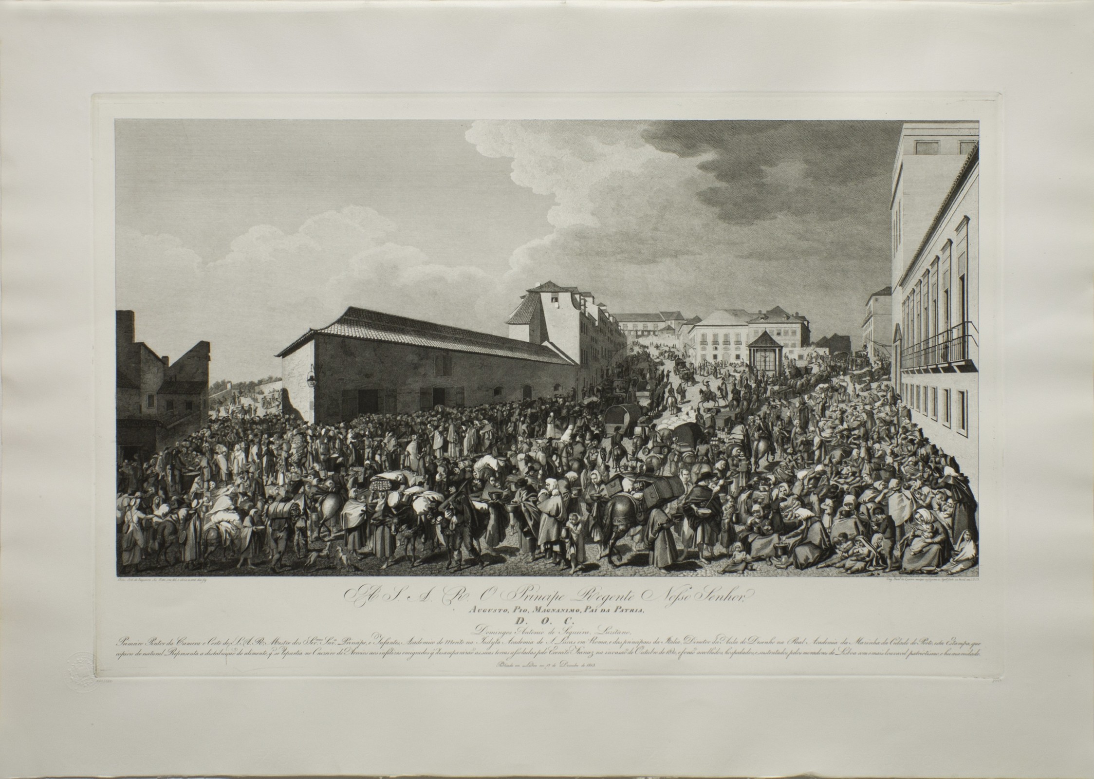 Domingos António de Sequeira (1768-1837) e Gregório Francisco de Queiroz, A Sopa de Arroios, Publ...