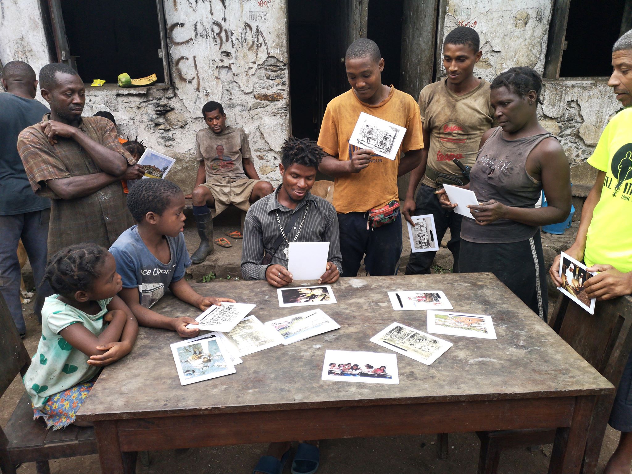 Uma narrativa visual continuada, Etapa São Tomé e Príncipe