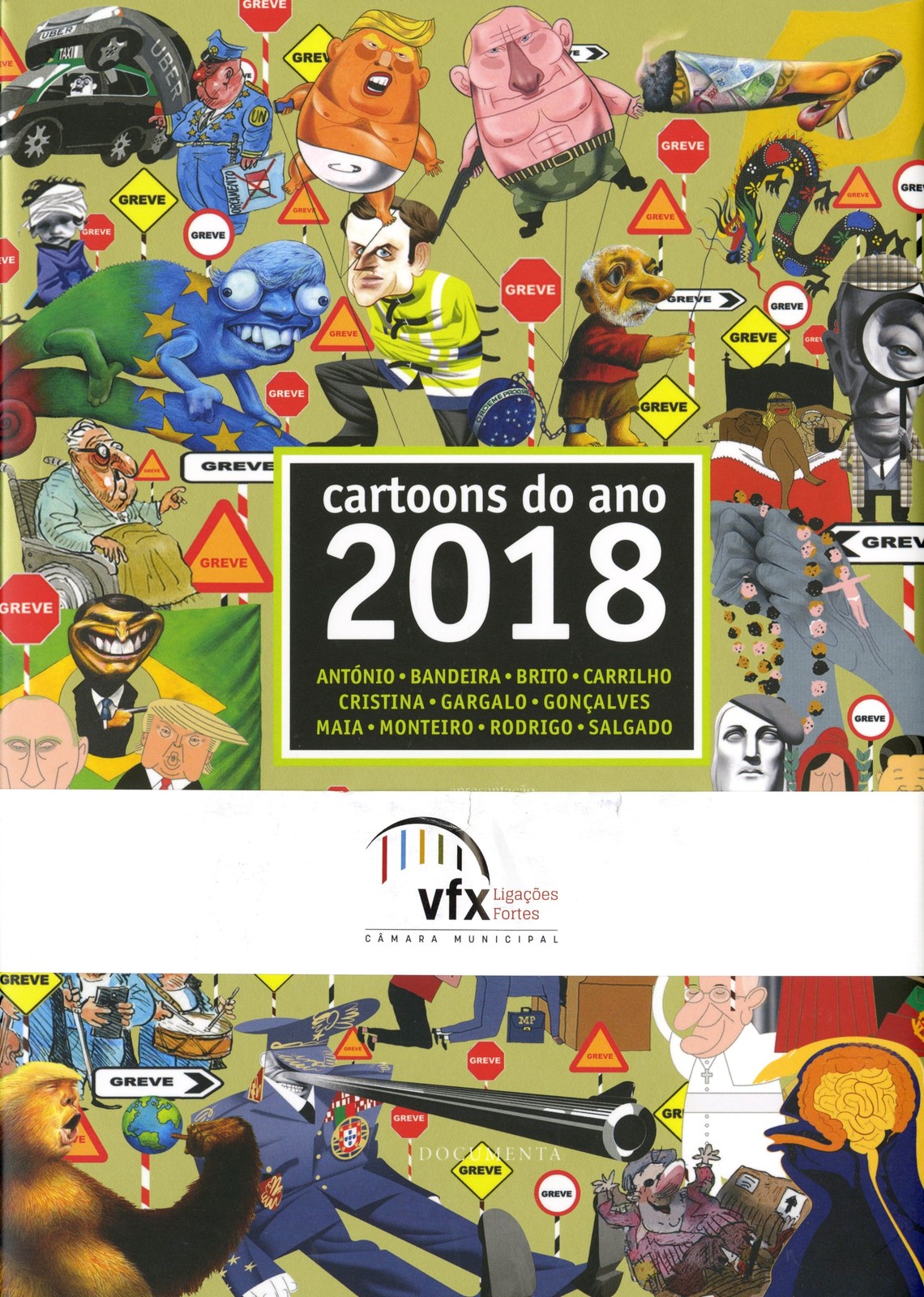 Catálogo da Exposição Cartoon Xira 2018