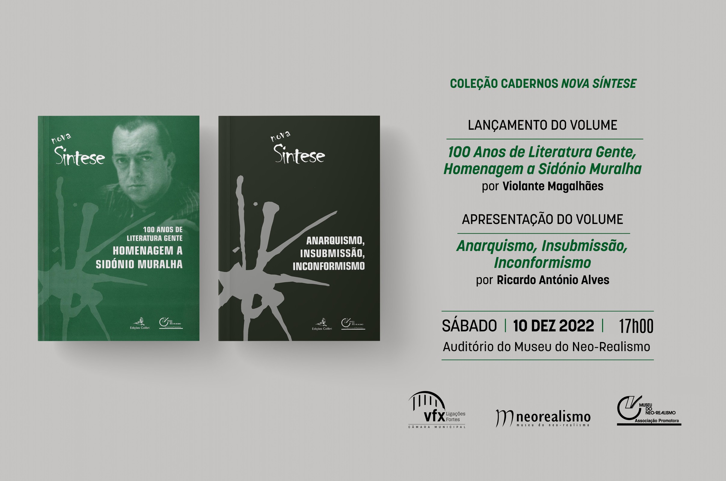 Coleção Cadernos Nova Síntese, lançamento do volume '100 Anos de Literatura Gente, Homenagem a Si...