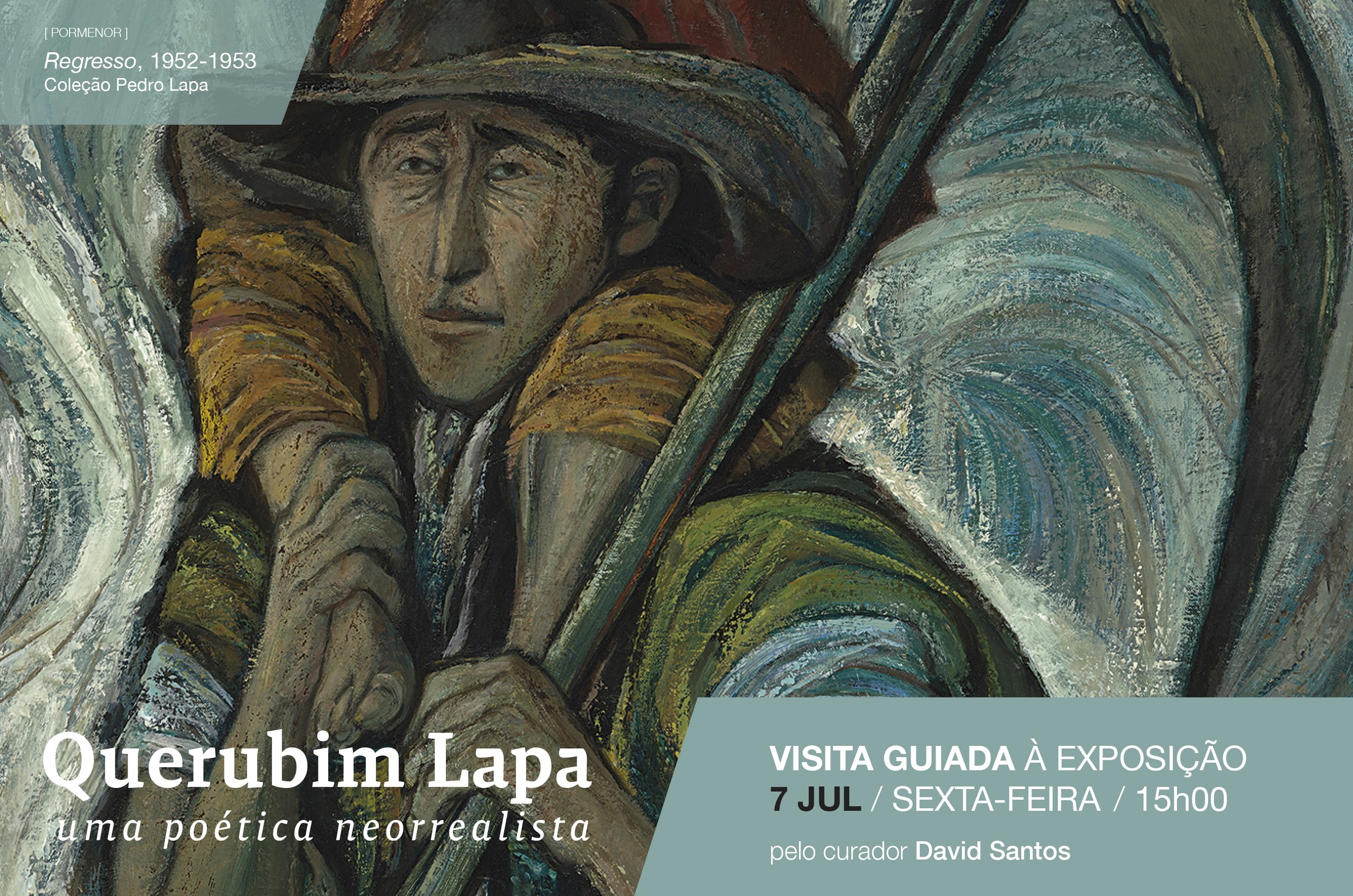 Visita guiada à Exposição Querubim Lapa, uma poética neorrealista 