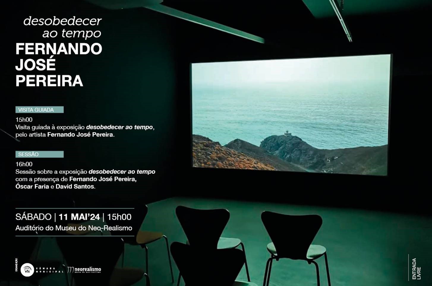 Sessão sobre a exposição ´desobedecer ao tempo ´de Fernando José Pereira