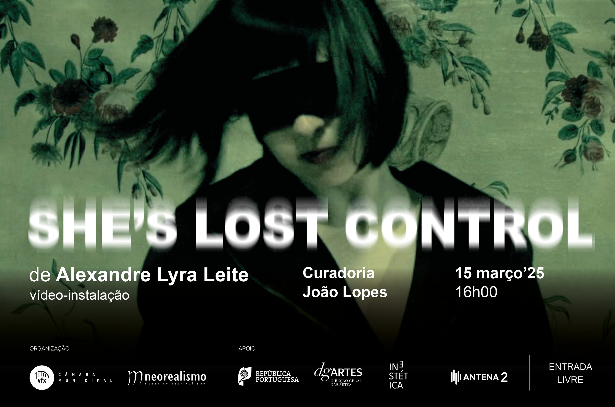 Exposição She's Lost Control de Alexandre Lyra Leite