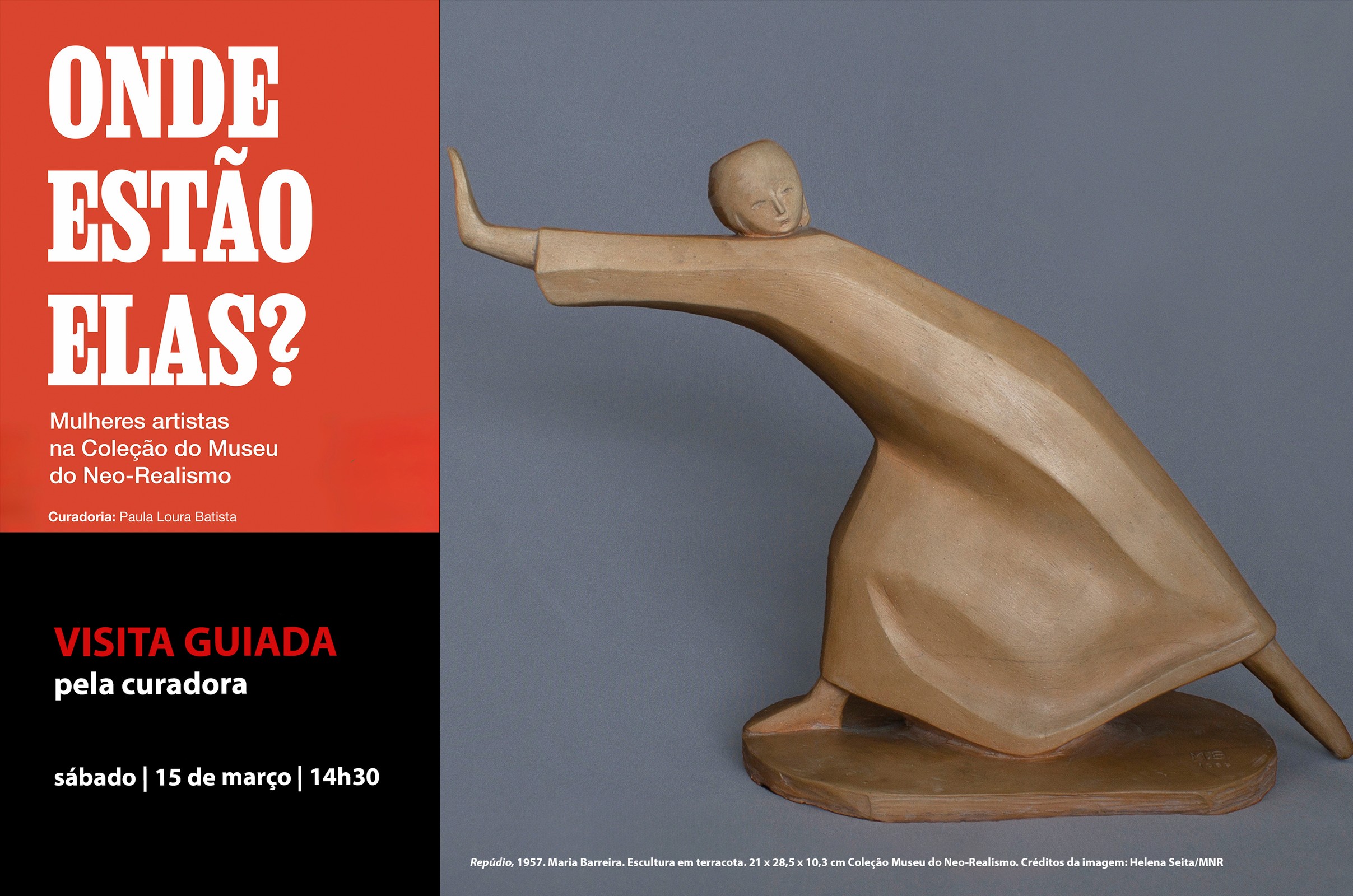 Visita guiada à exposição ONDE ESTÃO ELAS? Mulheres artistas na Coleção do Museu do Neo-Realismo 