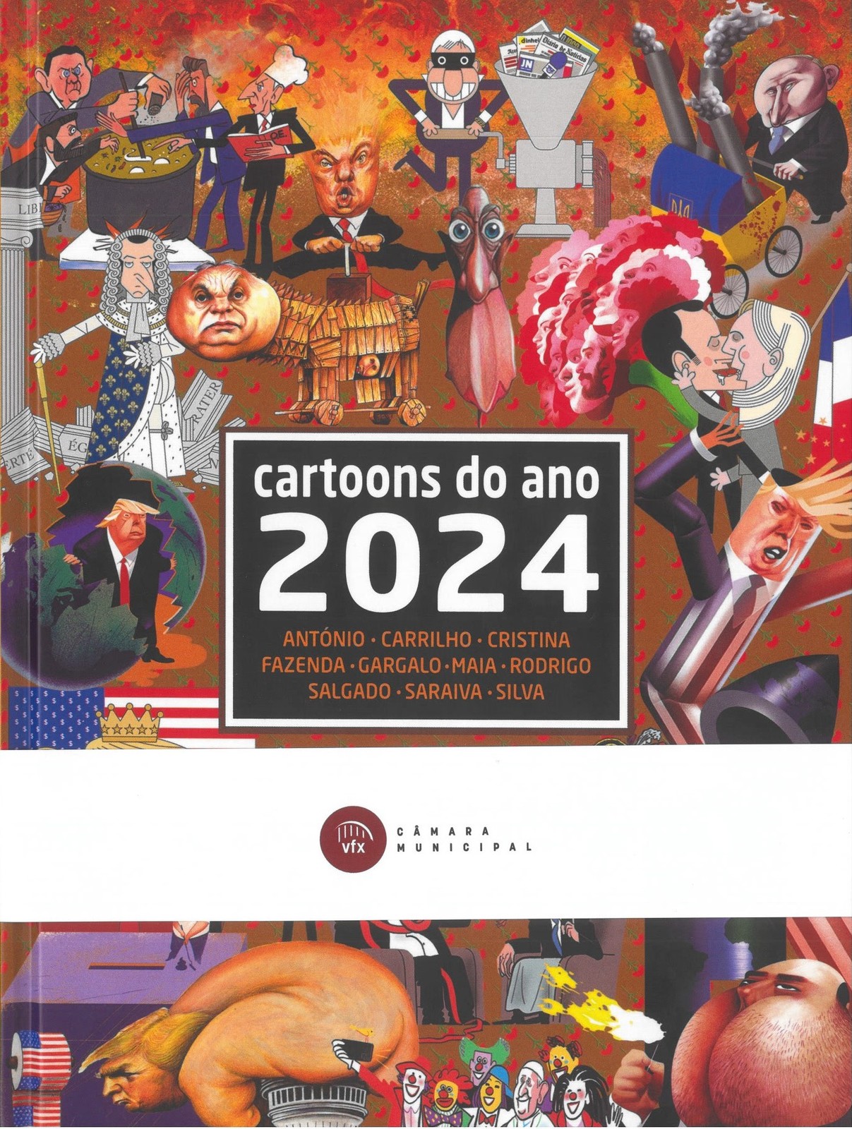 Catálogo da Exposição Cartoon Xira 2024