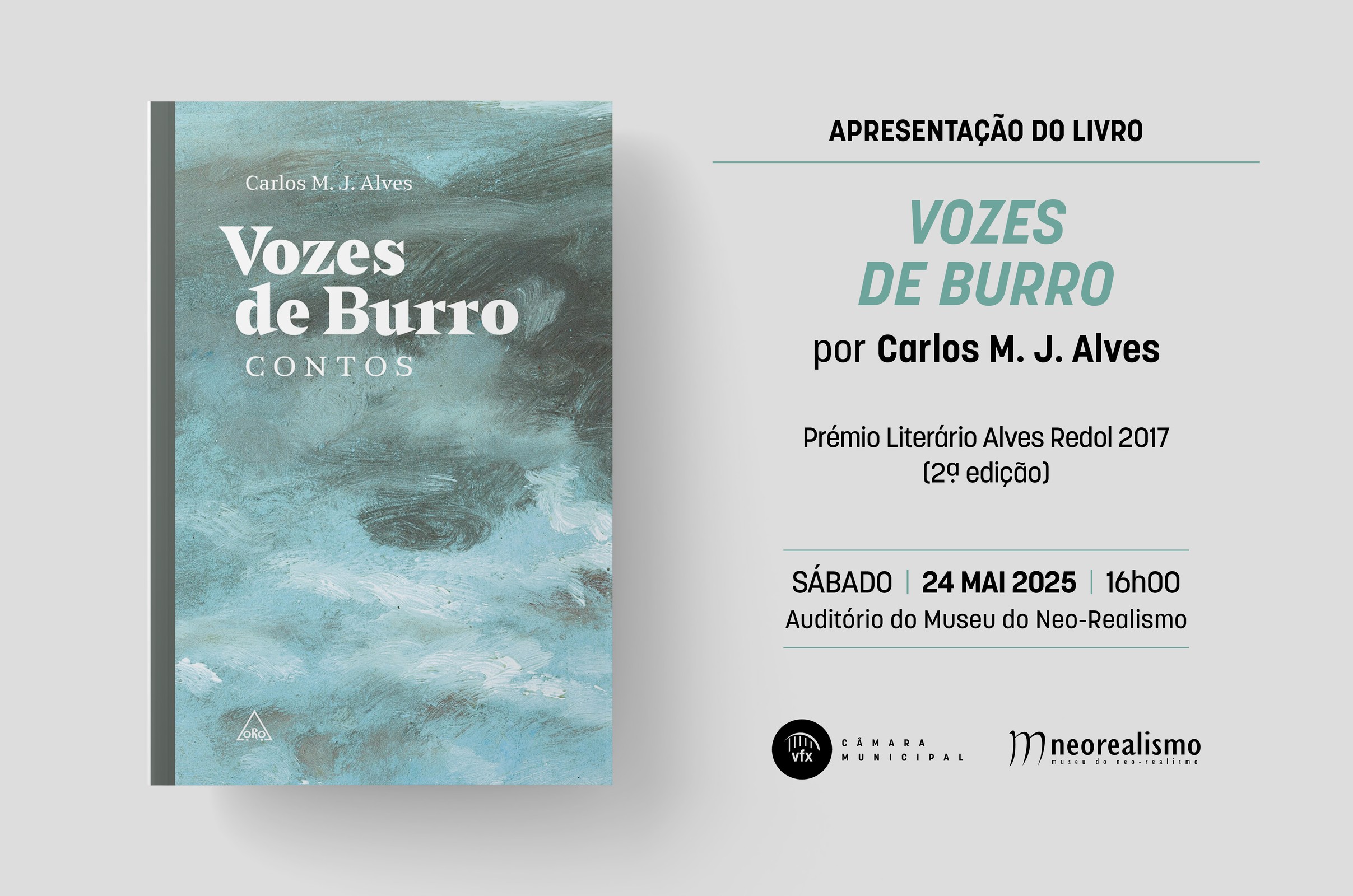 Apresentação do livro "Vozes de Burro"