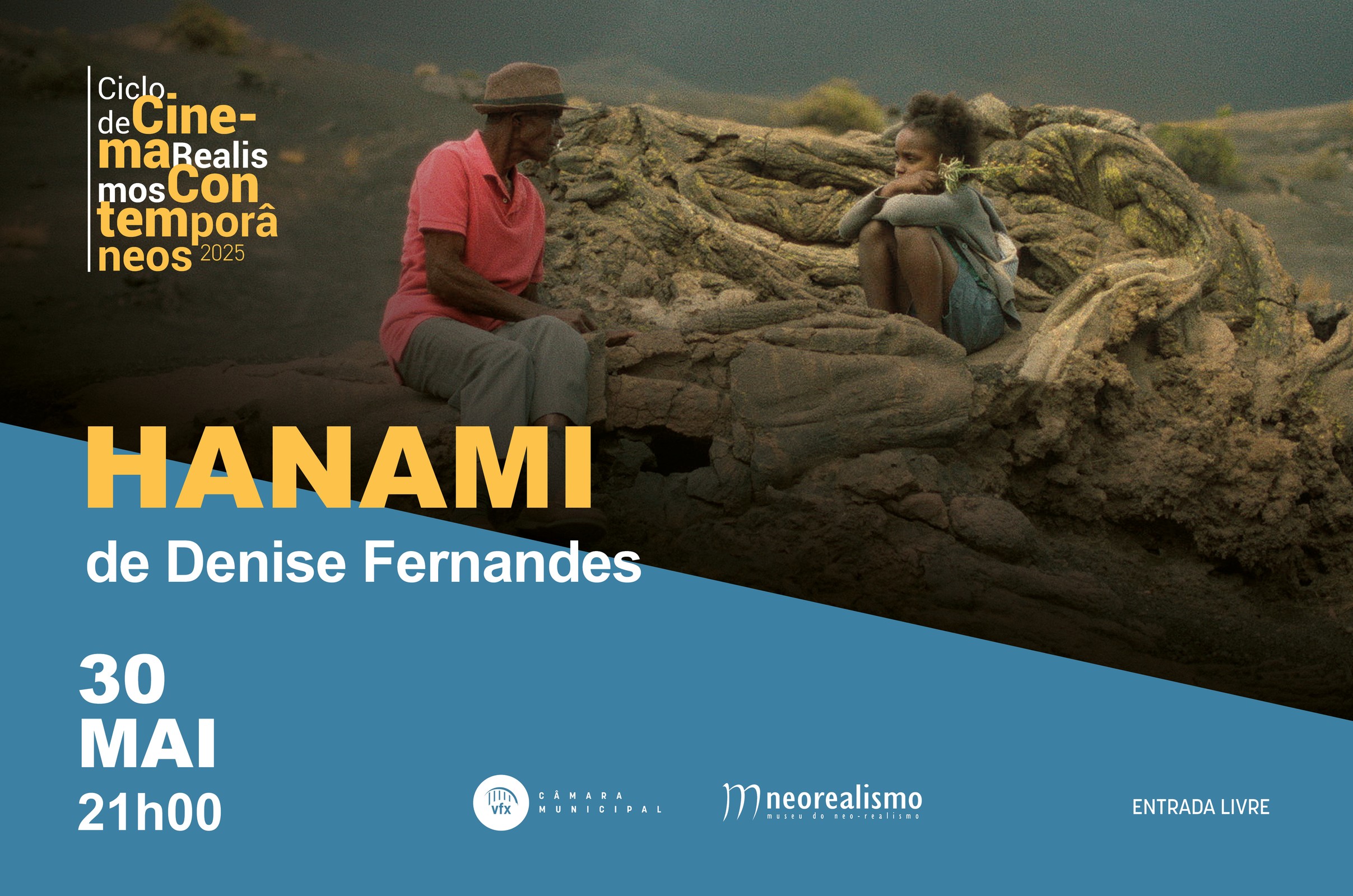 Exibição do filme "Hanami"