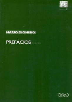 Mário Dionísio – Prefácios, 1948-1989