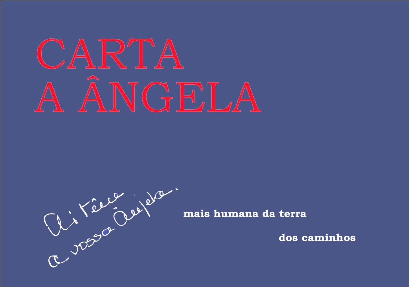 Carta a Ângela