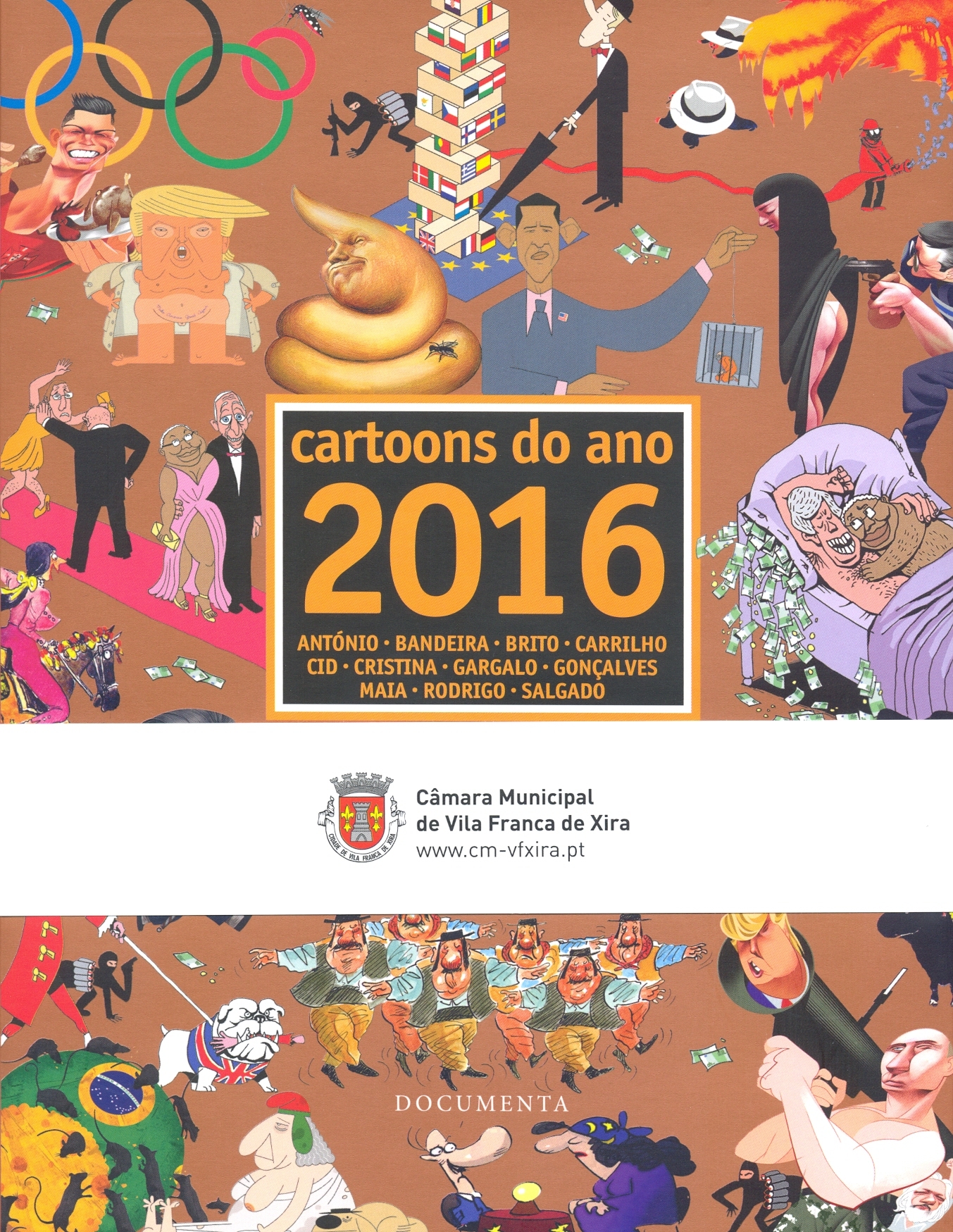 Catálogo da Exposição Cartoon Xira 2016