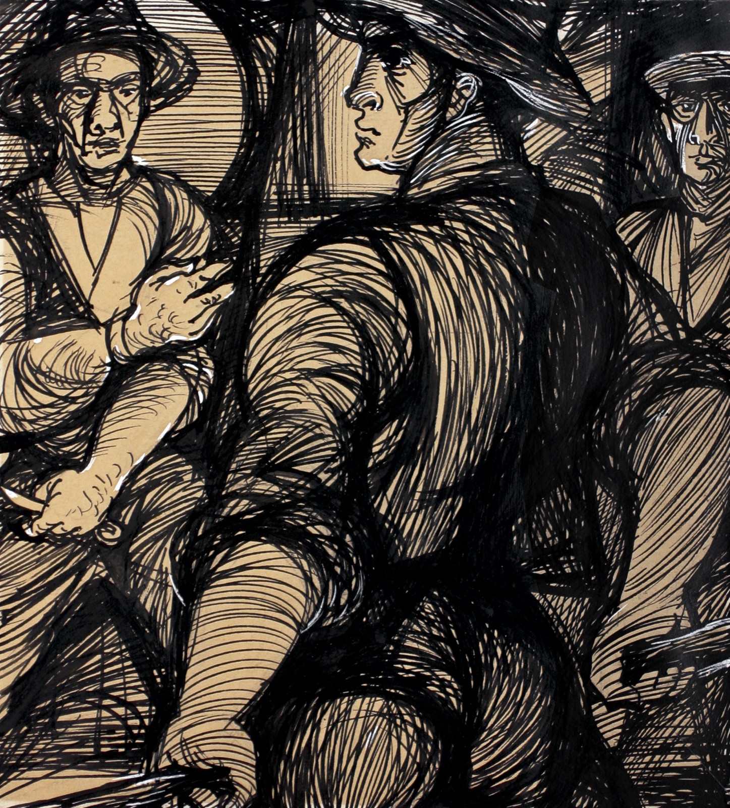 'Ferrete', cerca de 1955