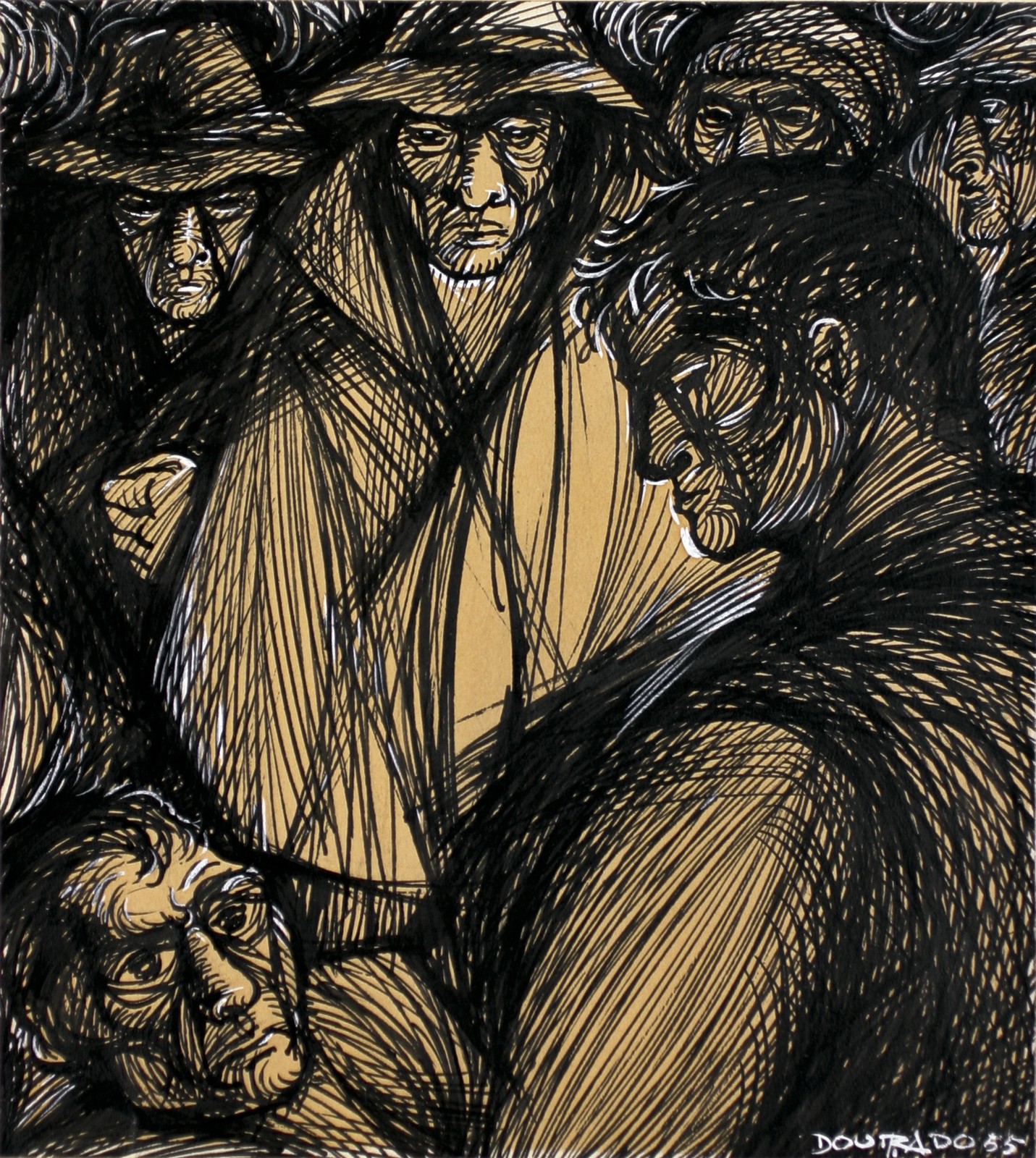 'A noite era escura', cerca de 1955