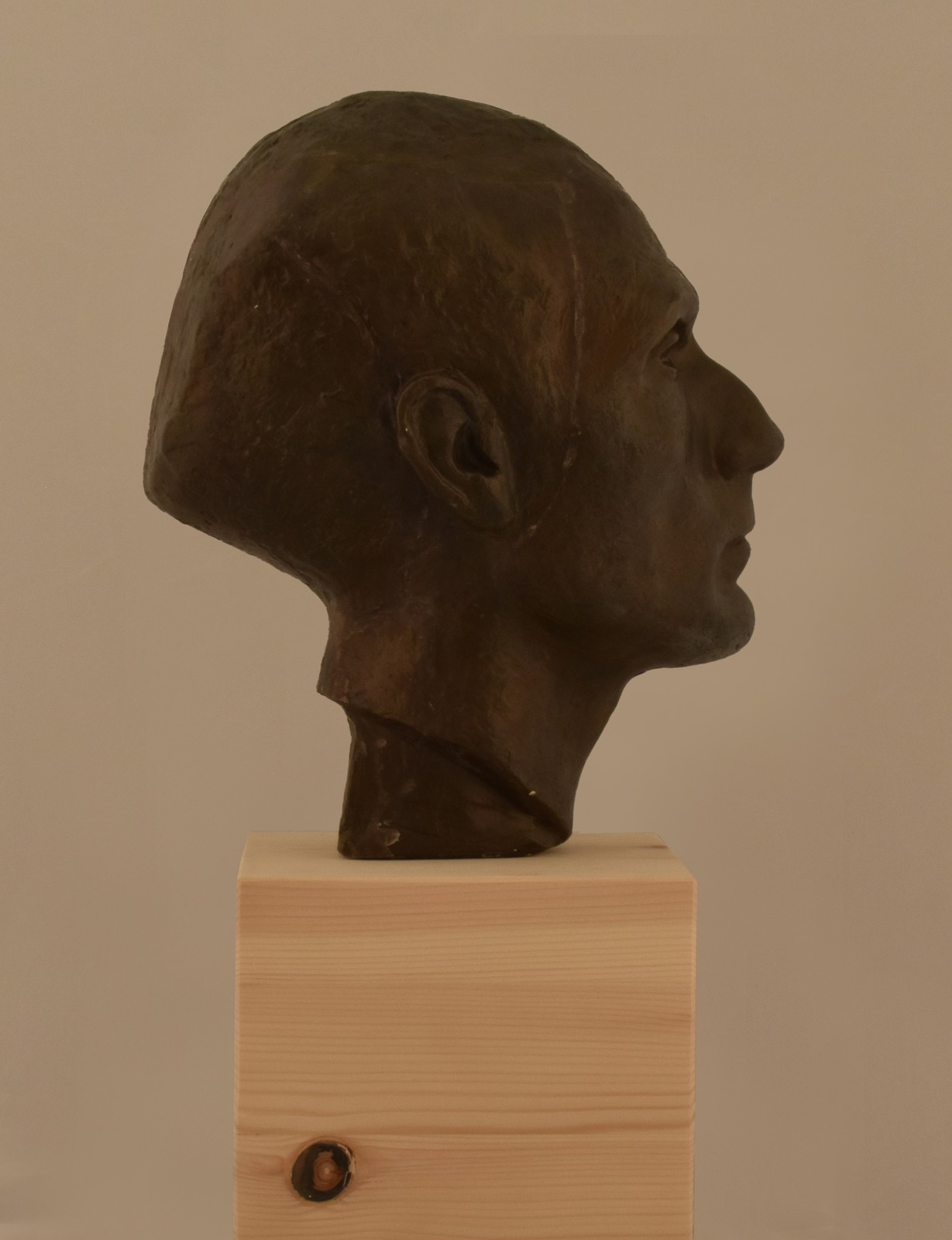 'Cabeça de Alves Redol', 1988 (original em gesso), 1951