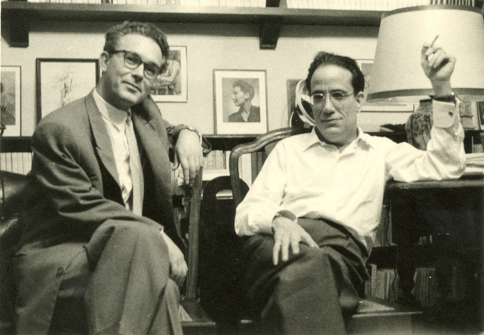 Arquimedes com João José Cochofel, Lisboa, 1959