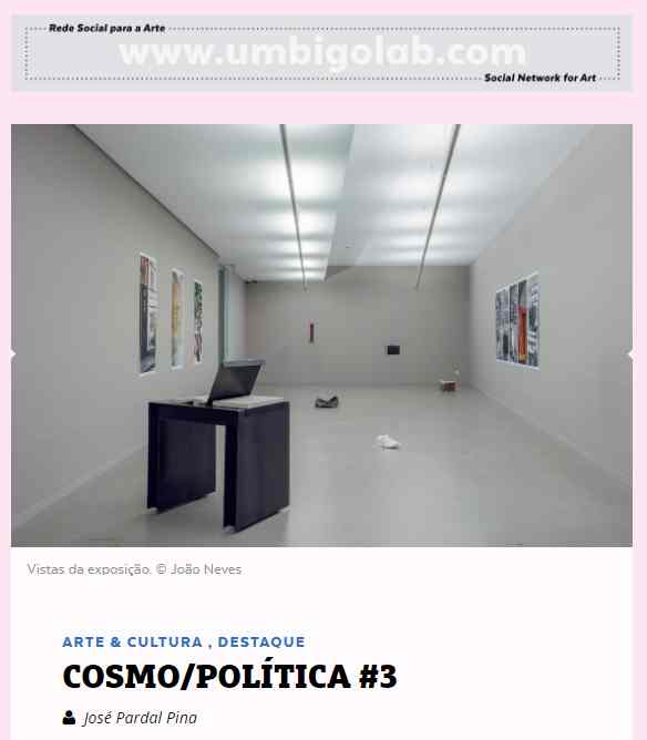 Revista Umbigo - COSMO/POLÍTICA #3