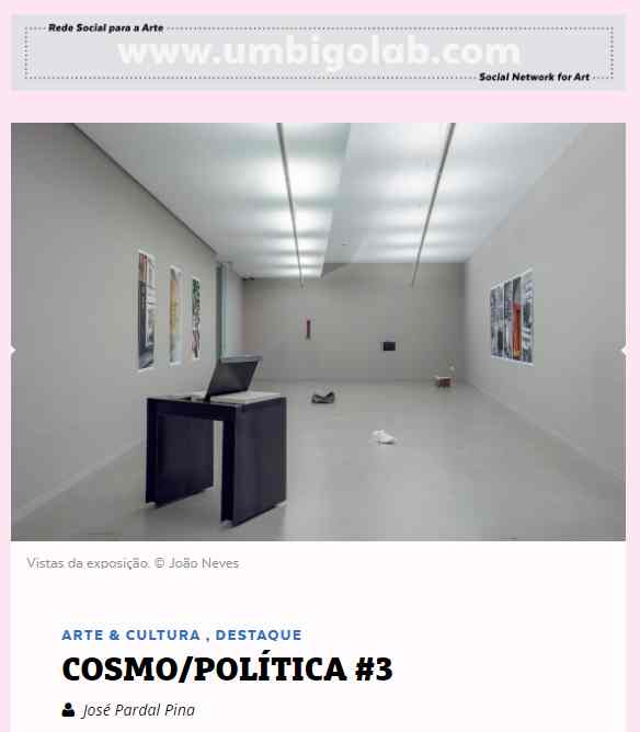 Revista Umbigo - COSMO/POLÍTICA #3