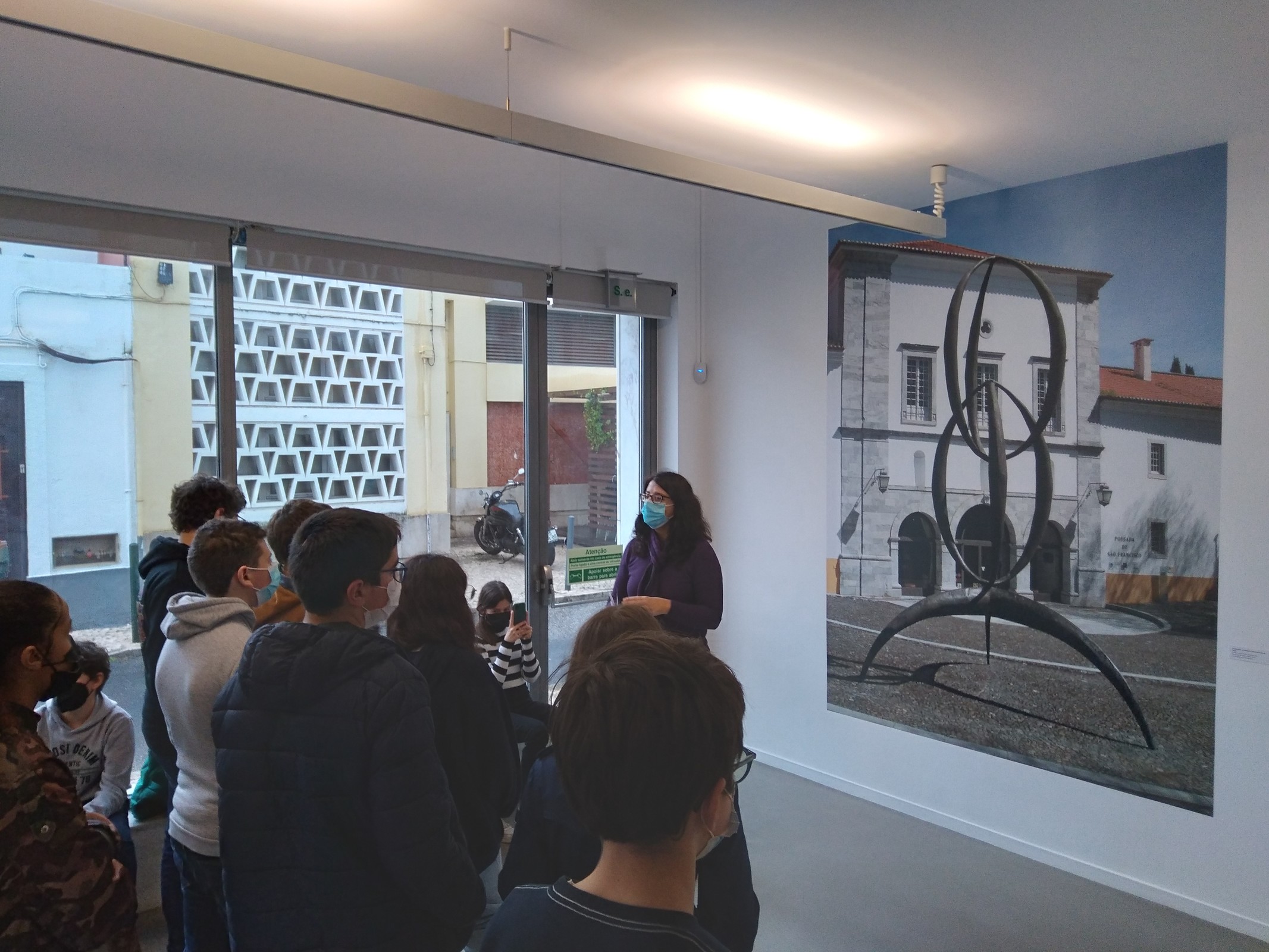 Visita da Escola Marcelino Mesquita